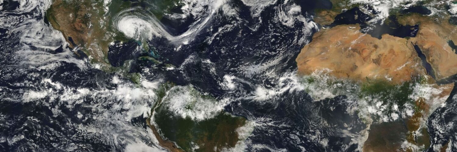 foto satellitare della terra