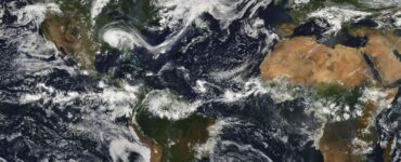 foto satellitare della terra