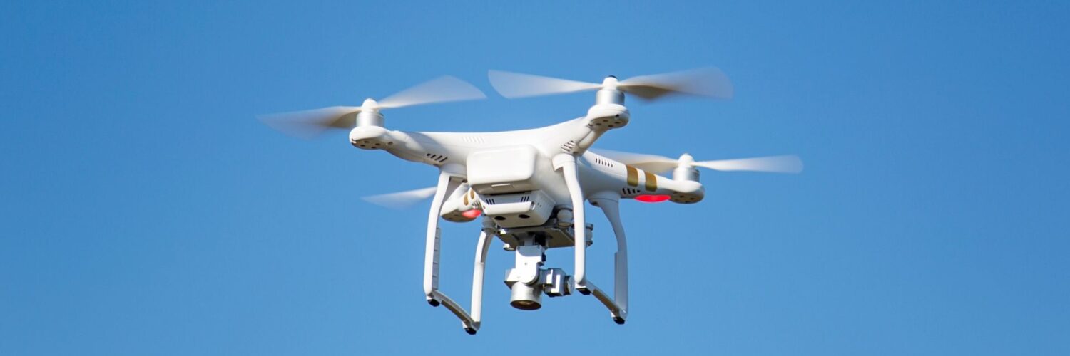 drone in volo
