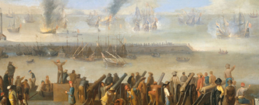 Johannes Lingelbach (attr.), La battaglia di Livorno (14 marzo 1653), Rijksmuseum, Amsterdam